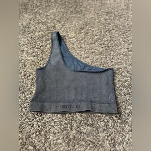 Women’s Hollister Gilly Hicks Go Seamless One- Shoulder Ribbed Sports Bra Top XL